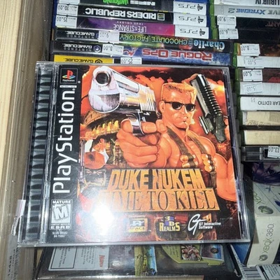 Duke Nukem: Time to Kill (Sony PlayStation 1, 1998) PS1 Complete - Image 1 of 4