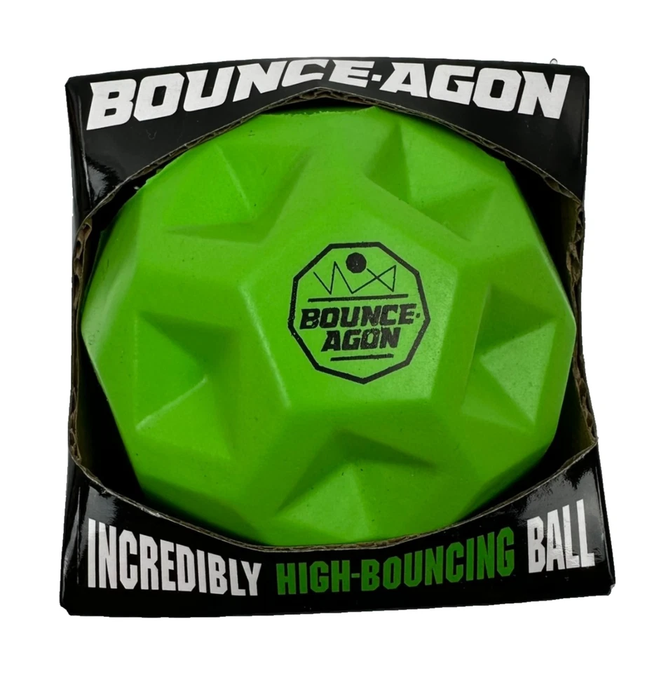 Bounce Agon Incredibly High Bouncing Ball Green - Image 1 of 3