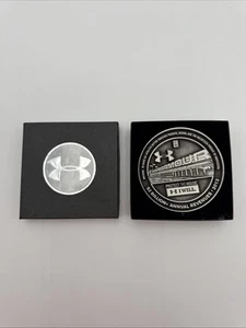 2013 Under Armour $2 Billion+ Annual Revenues Coin Medal. Empower Athletes. 3” - Picture 1 of 5