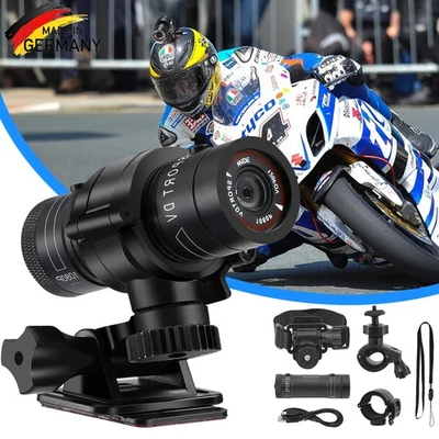 1080P Helmkamera Mini Sport DV Kamera Fahrrad Motorrad Helm Action DVR Video - Bild 1 von 4