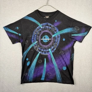 Vintage Harley Davidson Out Of This World Galaxy AOP T-Shirt Men's Large Miami - Picture 1 of 7