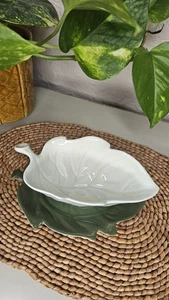 Carlton Ware Australian Design Leaf Shaped Small Dish & Saucer Set 2372 - Picture 1 of 10