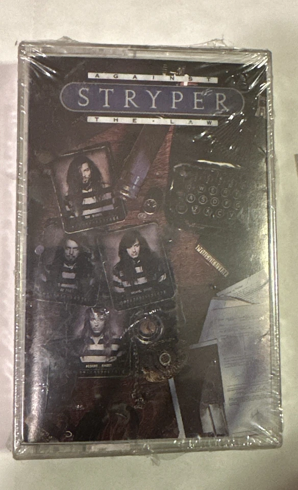 Stryper: Against The Law: Cassette 1990 Enigma: 7 73527-4: Play Tested. - Image 1 of 2