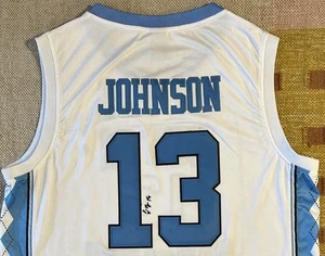 Cam Johnson Signed Autograph UNC North Carolina Tar Heels Jersey NBA Nets USA - Picture 1 of 4