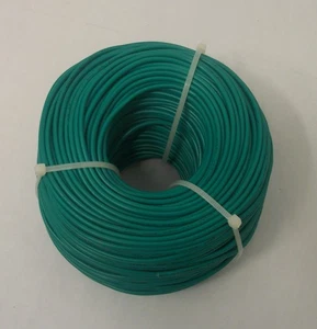 Alambre de conexión trenzado de cobre estañado 20 AWG, 328 pies verde UL1007 - Imagen 1 de 1