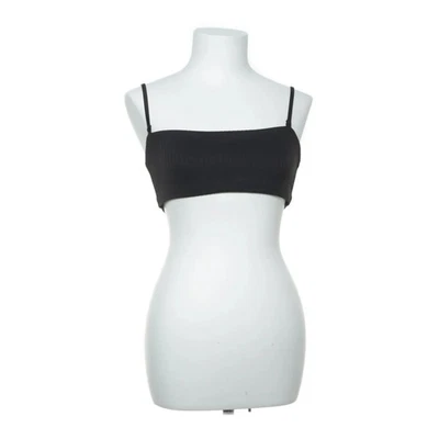 Weekday, Crop Top, Größe: S, Schwarz, Polyester/Elasthan, Einfarbig, Damen #u9y - Bild 1 von 4