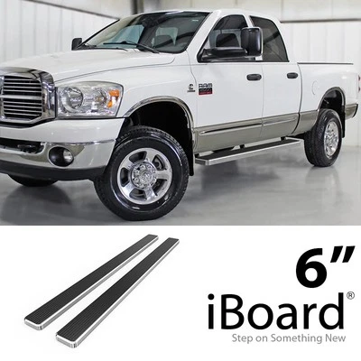 APS Polished Stainless Steel Step 6" Fit Dodge Ram 1500 2500 3500 Quad Cab 02-08 - Изображение 1 из 4