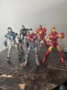 Marvel Legends Iron Man Lot Ultimate Tony Stark Variant Black Stealth Hasbro - Picture 1 of 9