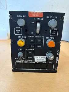 EX RAF Flugzeug Flug Nav F/N DMS RN Control Panel Unit (R3) - Bild 1 von 3