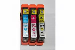 3 Pack Ink Cartridges 150 XL CMY for Lexmark Printer S315 S415 S515 915 - Picture 1 of 1