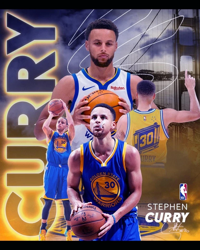 Foto de Stephen Curry 8x10 Golden State Warriors NBA Legend All-Star Foto 1 de 1