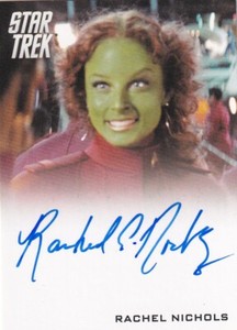 Star Trek Into Darkness Autograph Card signed by Rachel Nichols as GAILA