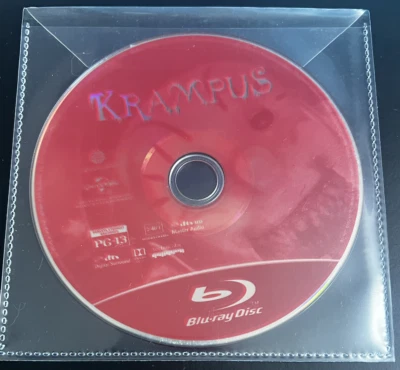 NEW KRAMPUS (2015) - Blu-ray disc only in clear plastic envelope / no case - Image 1 of 3