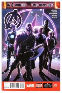 AVENGERS (Vol 5) #35 KEY 1st Cvr Sam Wilson as Captain America MARVEL 2013 - Picture 1 of 4