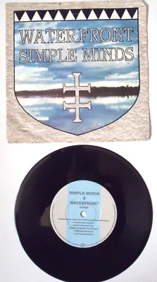 Simple Minds - Waterfront - 7" Vinyl - 1st Pressing - Excellent - Image 1 of 2