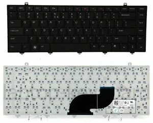 NEW Genuine QWERTY keyboard Dell Studio 14 14Z 1440 1450 1457 /DE88-US - Afbeelding 1 van 1