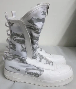 Nike SF Air Force 1 High Winter Camo utility boots Size 12 - Picture 1 of 11