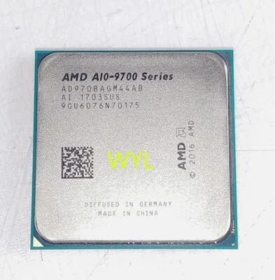 Procesador CPU AMD PRO A10-9700 3,50 GHz Socket AM4 AD970BAGM44AB Foto 1 de 3