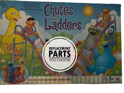 Sesame Street Chutes And Ladders Board Game REPLACEMENT PARTS PIECES YOU CHOOSE - Image 1 of 2