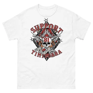 01 Hells Angels T-Shirt Timisoara Support81 weiß 7298 - Bild 1 von 9