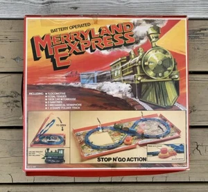 Vintage ECHO Merry Land Express BATTERY OPERATED TRAIN 1983 - Picture 1 of 8