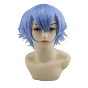 Sexy Short Hair Full Wigs Multi-color Cosplay Costume Fashion Anime Party Hair - Picture 1 of 16