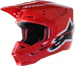 Alpinestars S-M5 Corp Helmet XS Bright Red Glossy 8306423-3010-XS - Picture 1 of 1