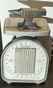 Colt 1855 Firearms Anvil Cast Iron Miniature Embossed Jewelry Blacksmith - Picture 1 of 11