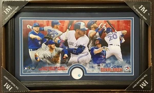 Toronto Blue Jays Josh Donaldson Photo w/Jersey Swatch 12" X 20" Limited Edition - Picture 1 of 3