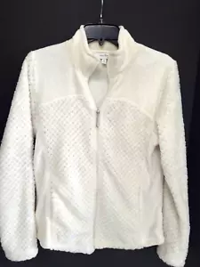 Giacca maglione con cerniera Coral Bay taglia M avorio accogliente 2 tasche - Foto 1 di 7
