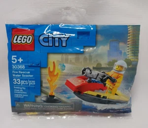 LEGO City Polybags: Fire Rescue Water Scooter (30368) New, SEALED, Vintage - Picture 1 of 2