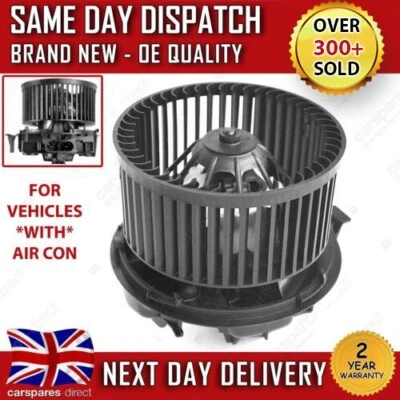 RENAULT MEGANE MK2 2002-2008 HEATER BLOWER MOTOR FAN WITH AC AIR CONDITIONING - Image 1 of 4