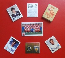 1990 PANINI FOOT 90 FRENCH ISSUE PICK CHOICE STICKERS #1 SOCCER
