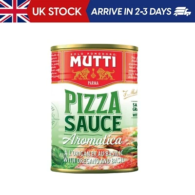Mutti – Pizza Sauce Aromatica, Pizza Sauce, 400g, (Pack of 12)