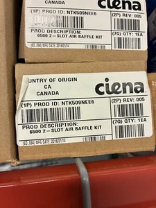 Ciena NTK509NEE6 Slot Air Baffle Kit - Picture 1 of 2