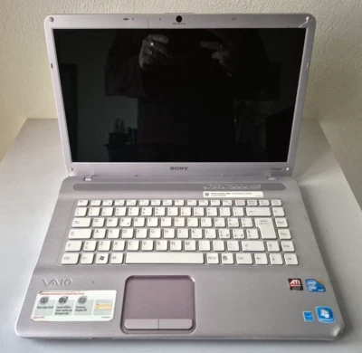 Sony Vaio Portátil VGN-NW21M CPU Intel Core 2 Duo T5800 2.00MHZ Avería Repuesto - Imagen 1 de 4