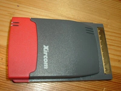 Xircom RealPort CardBus Ethernet 10/100 PCMCIA network card adapter mod. RE100 - Image 1 of 3