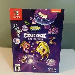 Nintendo Switch Bob Esponja Pantalones Cuadrados Cosmic Shake Edición Coleccionista BFF - Imagen 1 de 7