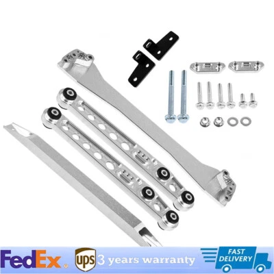 Kit de barra de amarre de subchasis de suspensión de brazo de control inferior trasero para Honda Civic 1996-2000 Foto 1 de 4