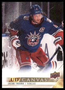 2022-23 UD Extended Series UD Canvas #C320 Jacob Trouba - New York Rangers