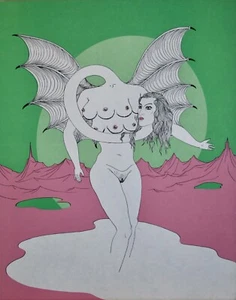 Félix LABISSE - Estampe - Lithographie - L'adrouide, nu - Picture 1 of 1