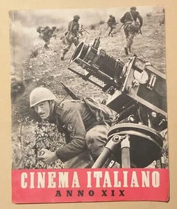 CINEMA ITALIANO ANNO XIX RIVISTA FASCISMO TUMINELLI 1941 CINECITTà ISTITUTO LUCE - Foto 1 di 3