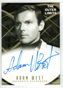 THE OUTER LIMITS PREMIERE EDITION NNO ADAM WEST AS COMMANDER MERRITT AUTOGRAPH - Picture 1 of 2