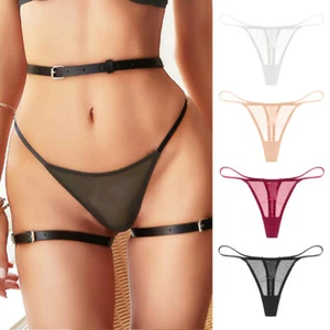 Damen Sexy Erotik Micro G-String Tanga Dessous Unterwäsche Höschen T-back Bikini - Bild 1 von 26