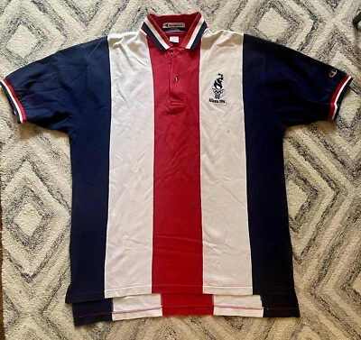 Polo Vintage Campeón 1996 Atlanta Juegos Olímpicos de Verano Talla Grande Foto 1 de 4