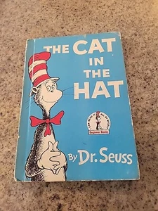 The Cat In The Hat By Dr. Seuss First Book Club Edition 1957 Hardcover - Picture 1 of 7