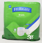 Fitright Adult Diapers Briefs 12 Pack 3Xl