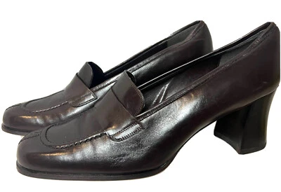 Mocasines Aldo Chelini Tacón Marrón Penny Hechos en Italia 11 M Foto 1 de 4