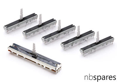 5 X Fader & 1 X Crossfader Kit Pour Pioneer DJM500 DJM600 DJM3000 - Mise Type - Photo 1/3