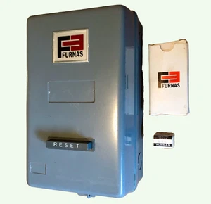 Furnas 14CF12BA Magnetic Starter 7.5 Hp Single Phase Start-Stop Kit & OL Heater - Picture 1 of 15